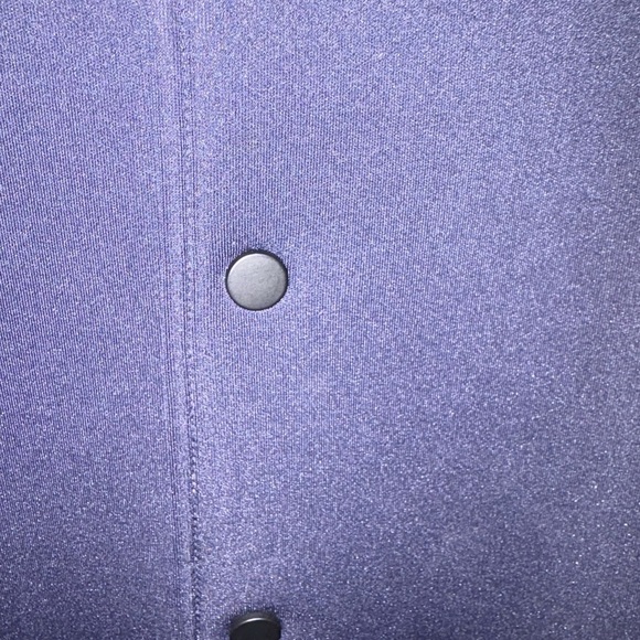 Barneys New York Scuba Bomber Jacket – Navy, Modern Minimalist Style Sz L - Picture 5 of 12